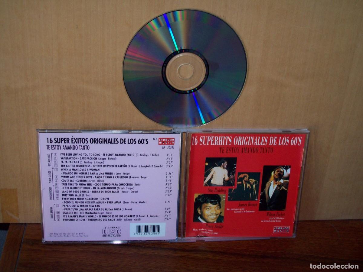 CDs de m&uacute;sica: 16 SUPERHITS ORIGINALES DE LOS 60 - CD 1994 - Foto 1
