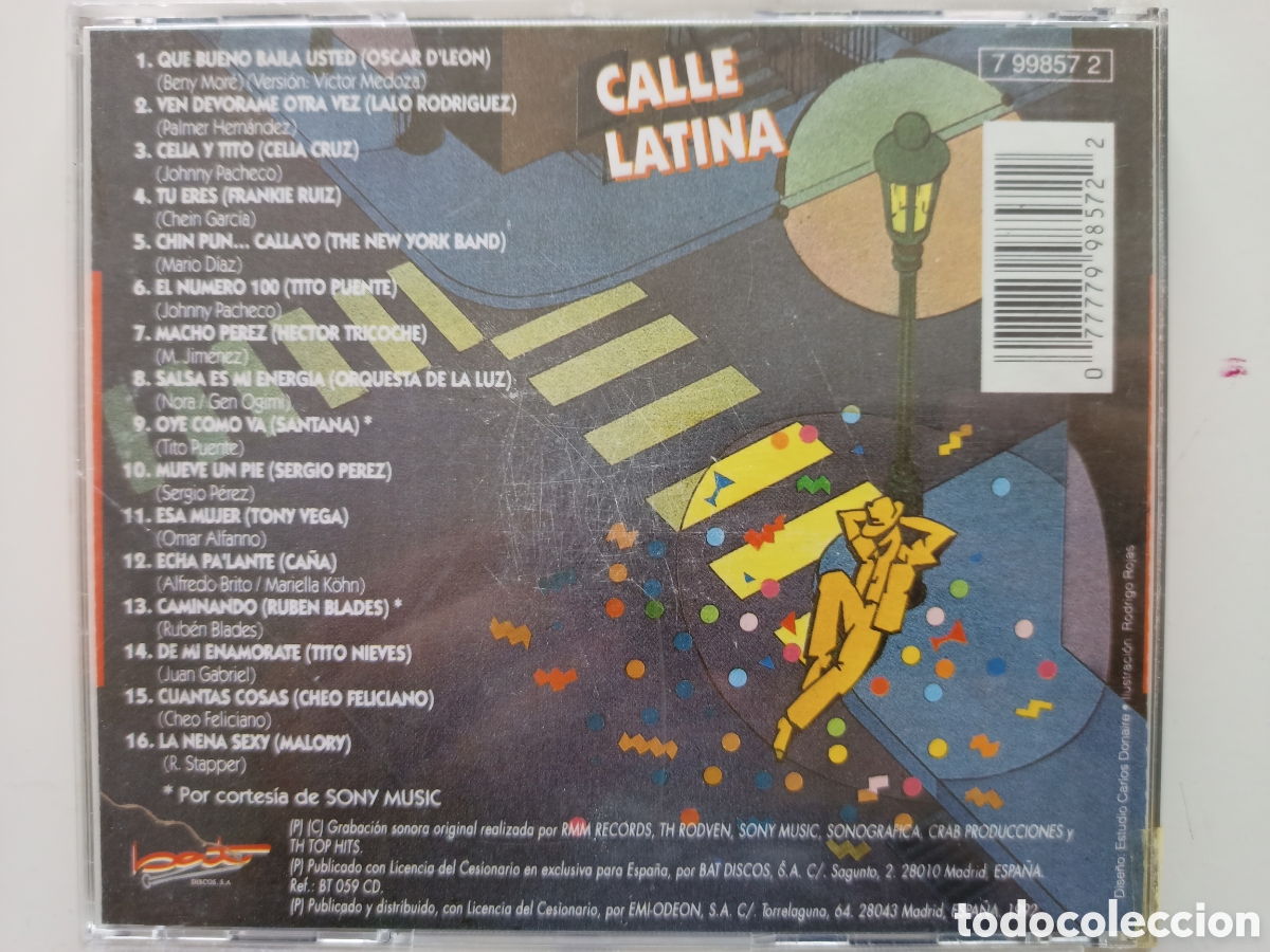 CDs de m&uacute;sica: Calle Latina - Foto 2