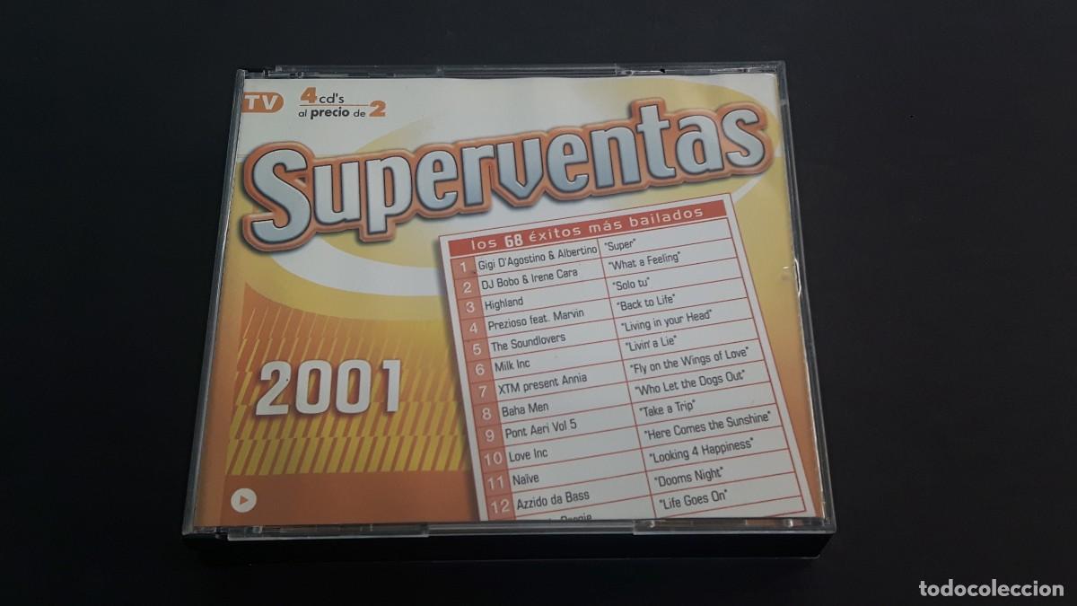 CDs de m&uacute;sica: 4 CD SUPERVENTAS 2001 - Foto 1