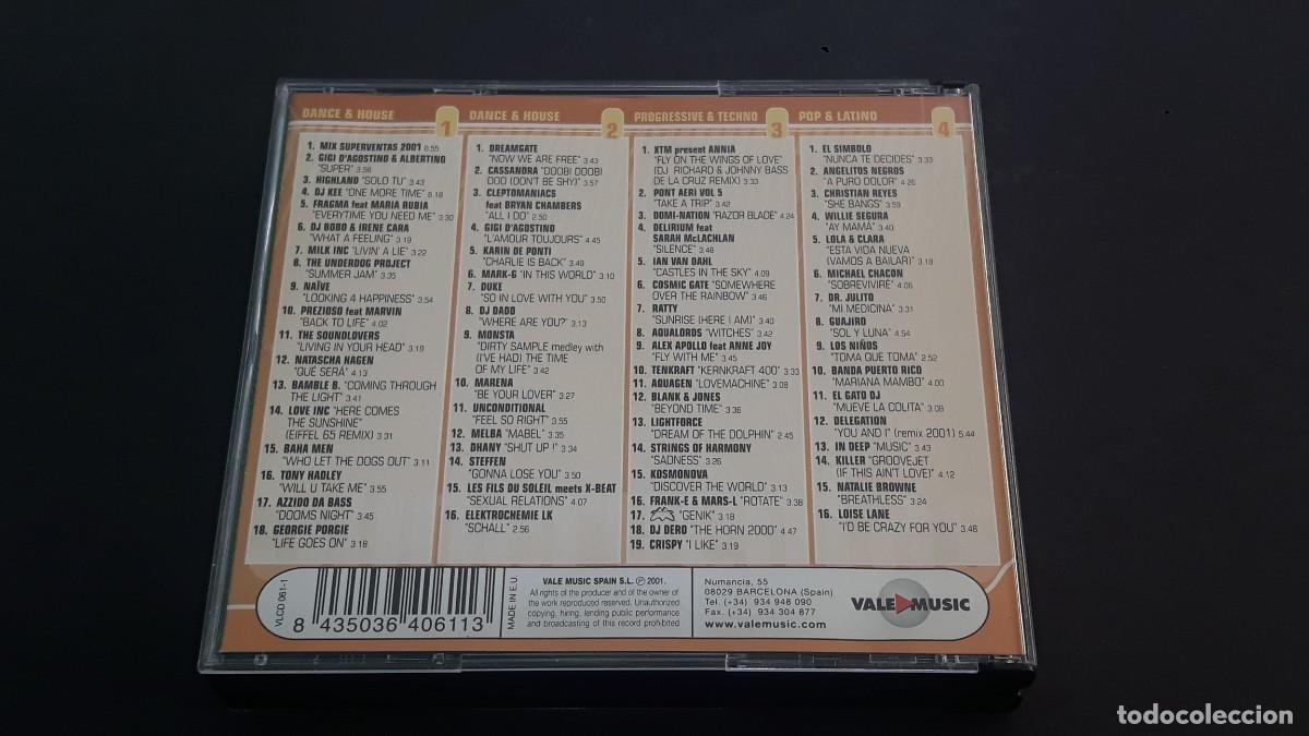 CDs de m&uacute;sica: 4 CD SUPERVENTAS 2001 - Foto 4