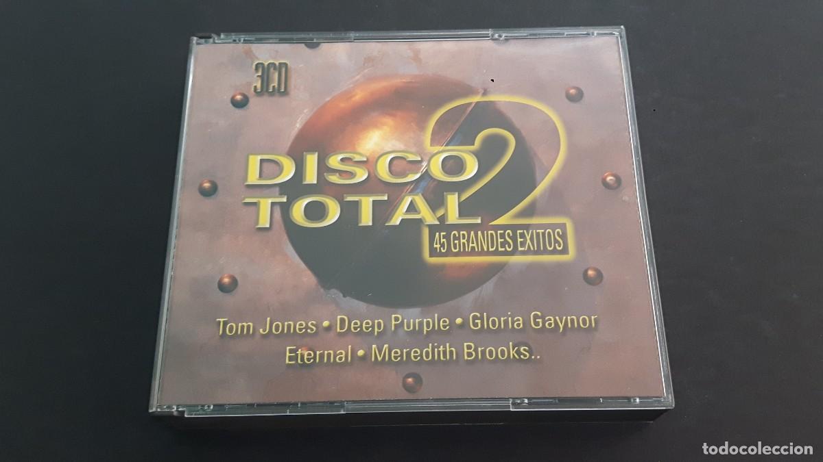 CDs de m&uacute;sica: 3 CD DISCO TOTAL 2 - 45 GRANDES EXITOS - 2000 - Foto 1