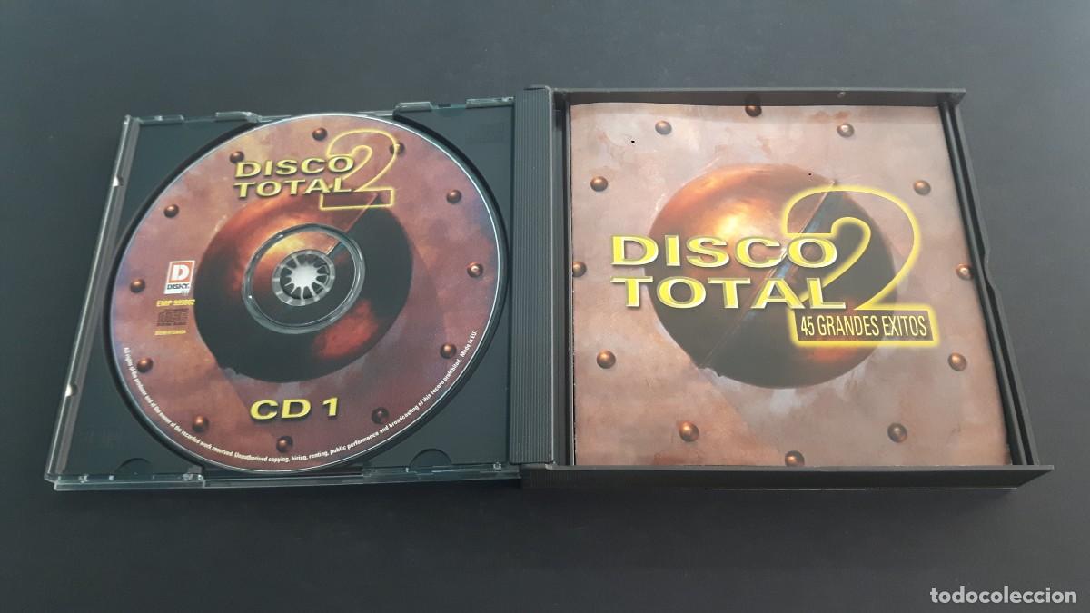 CDs de m&uacute;sica: 3 CD DISCO TOTAL 2 - 45 GRANDES EXITOS - 2000 - Foto 2