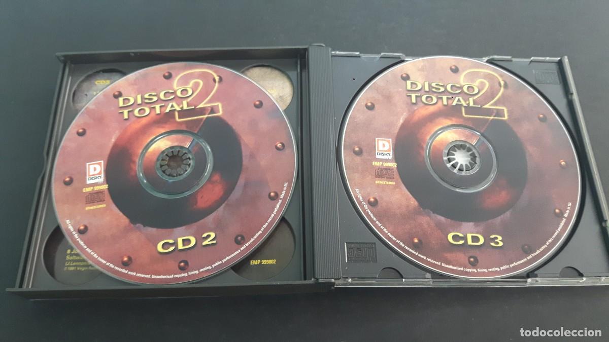 CDs de m&uacute;sica: 3 CD DISCO TOTAL 2 - 45 GRANDES EXITOS - 2000 - Foto 3