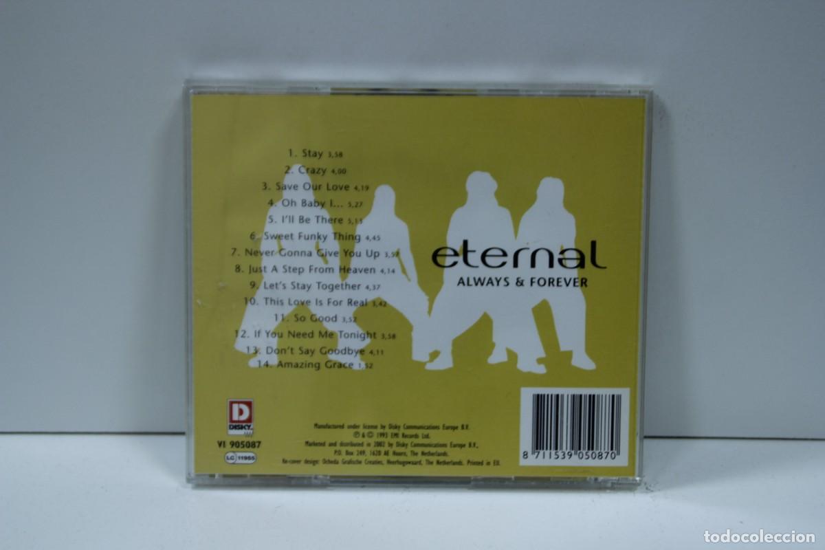 CDs de m&uacute;sica: DISCO CD. Eternal &ndash; Always & Forever. COMPACT DISC. - Foto 2
