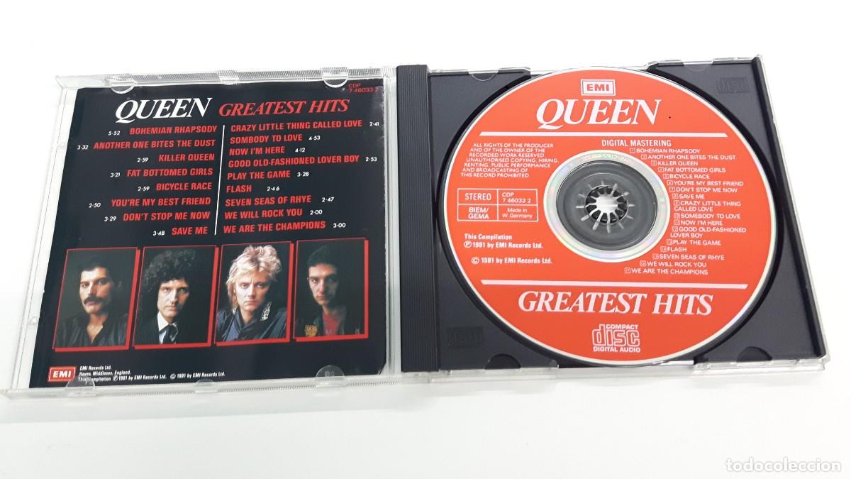 CDs de m&uacute;sica: CD QUEEN: GREATEST HITS - Foto 2