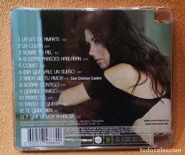 CDs de m&uacute;sica: TAMARA. PERFECTO. 2007. PRECINTADO - Foto 2