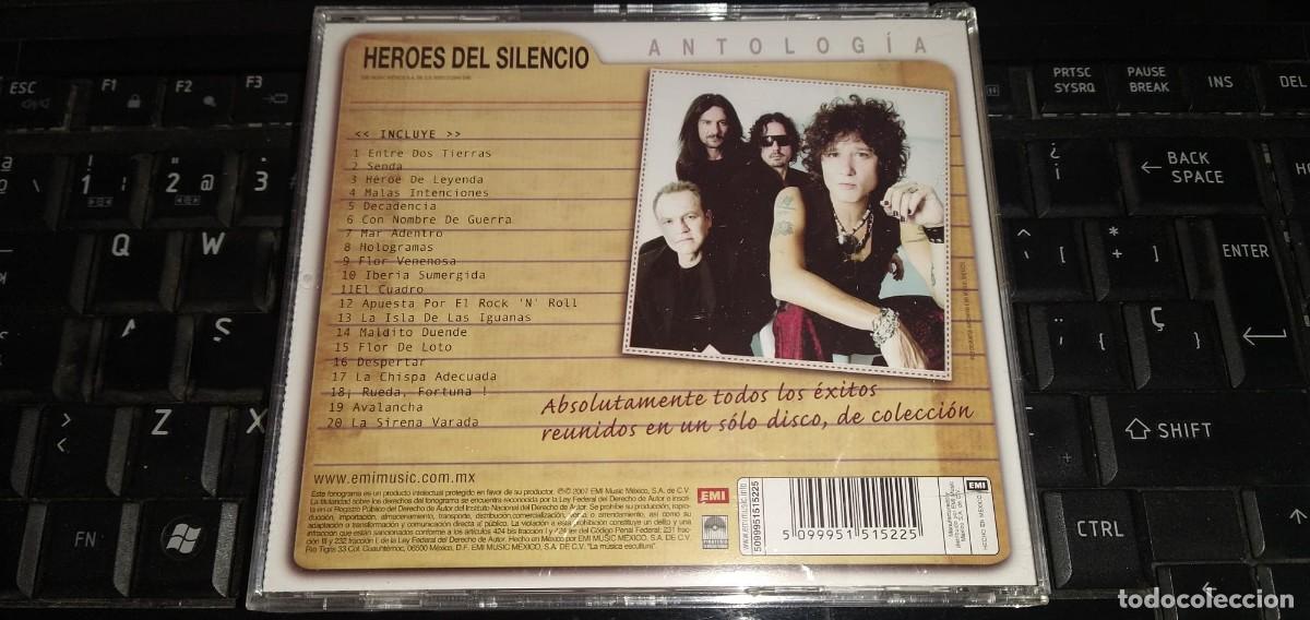 CDs de m&uacute;sica: heroes del silencio Antologia - Foto 3