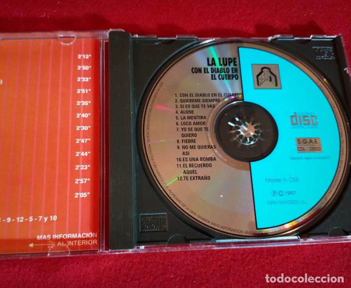 CDs de m&uacute;sica: LA LUPE - CON EL DIABLO EN EL CUERPO - CD - Foto 3