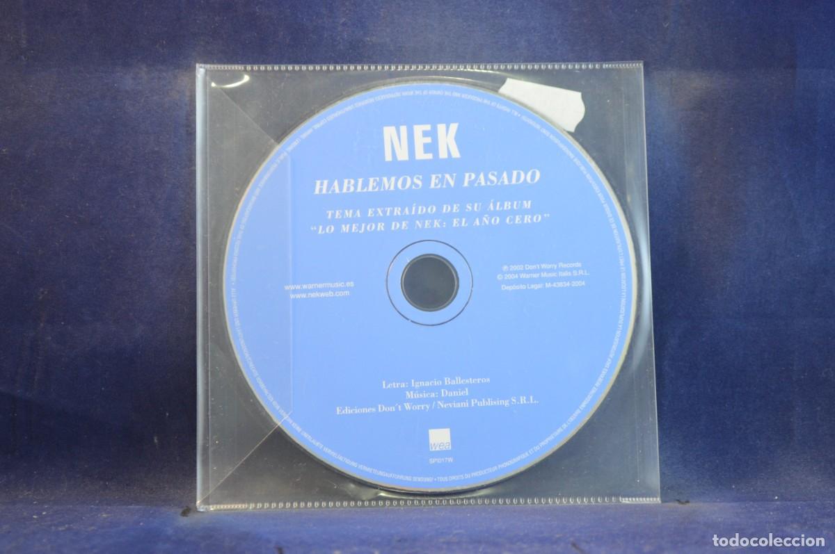 CDs de m&uacute;sica: NEK - HABLEMOS EN PASADO - CD SINGLE - Foto 1