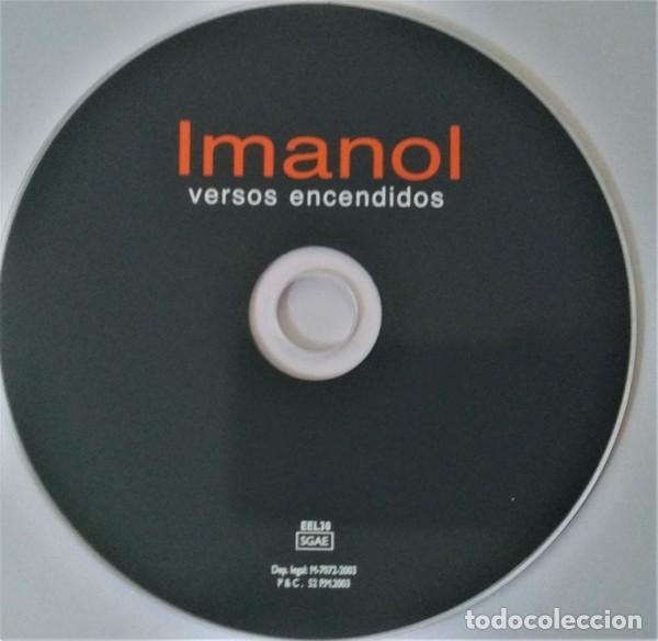 CDs de m&uacute;sica: Imanol &ndash; Versos Encendidos - CD Libro - Foto 4