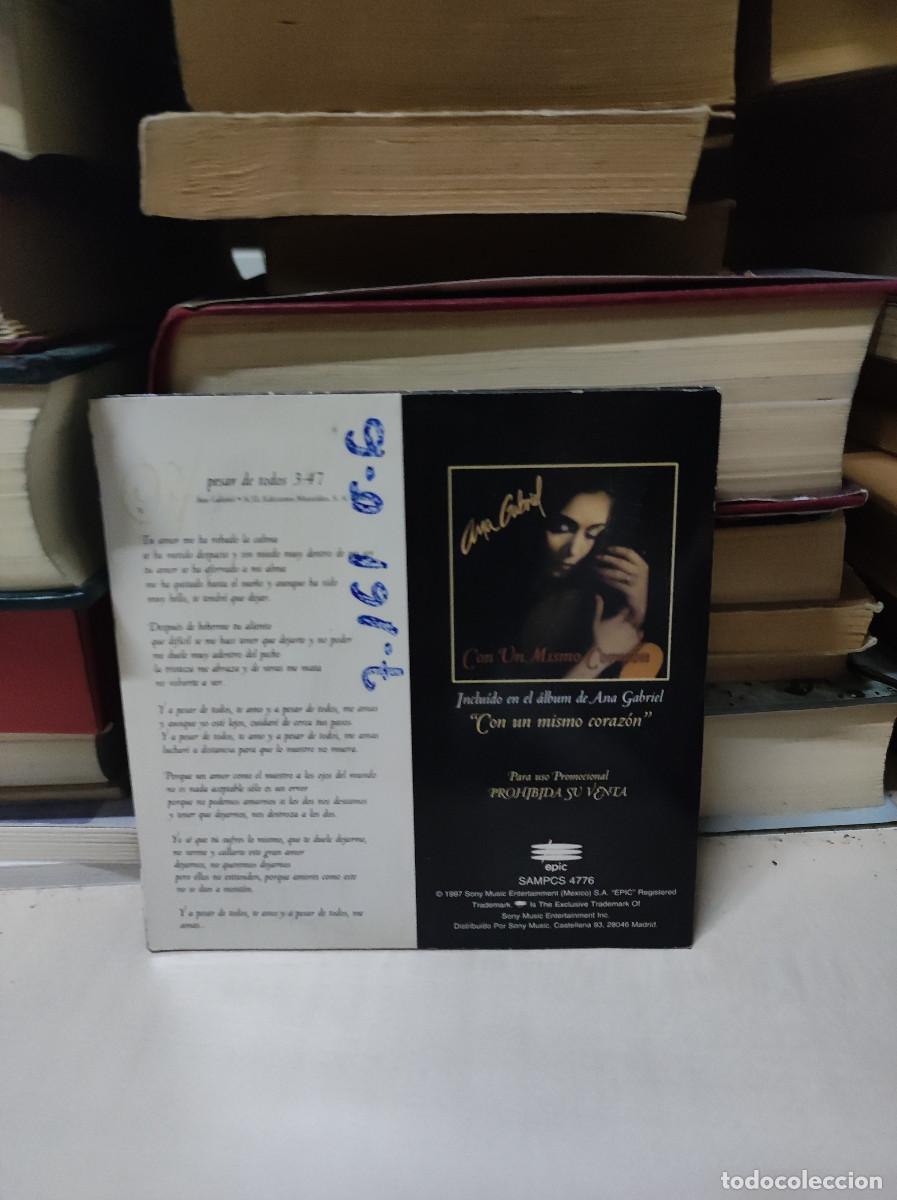 CDs de m&uacute;sica: Ana Gabriel &ndash; A Pesar De Todos - Foto 2