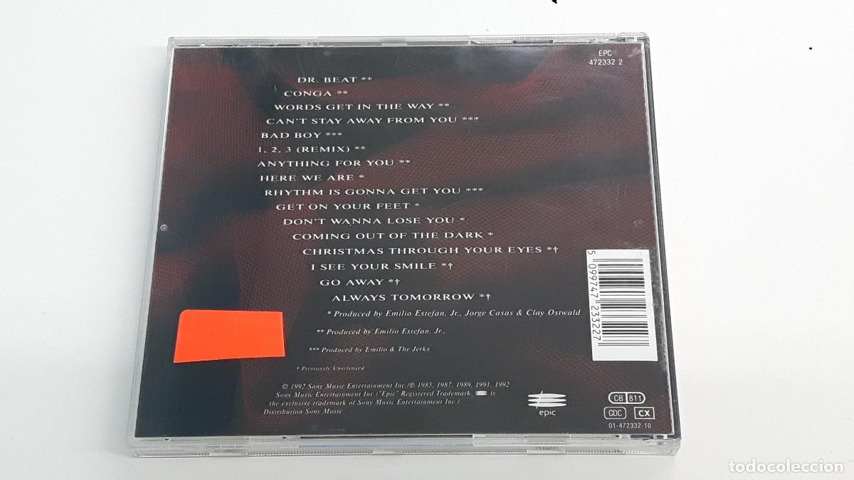 CDs de m&uacute;sica: CD GLORIA ESTEFAN - GREATEST HITS - 1992 - Foto 3