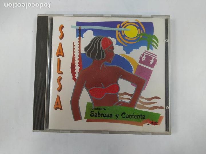 CDs de m&uacute;sica: ORQUESTA SABROSA Y CONTENTA. SALSA. CD. TDKCD213 - Foto 1