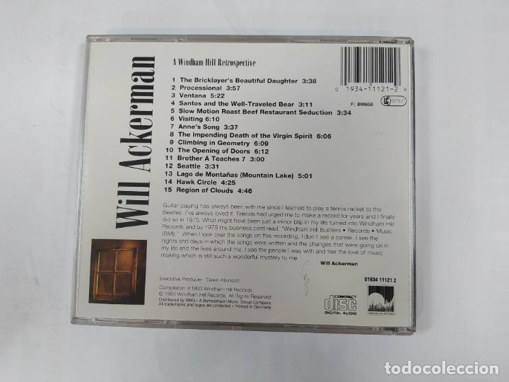 CDs de m&uacute;sica: WILL ACKERMAN. A WINDHAM HILL RETROSPECTIVE. CD. TDKCD213 - Foto 3