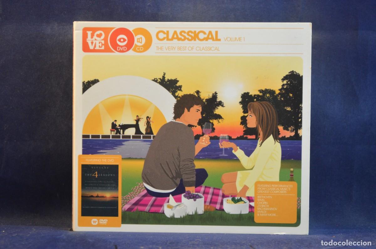 CDs de m&uacute;sica: VARIOUS - LOVE CLASSICAL VOLUME 1 - CD + DVD - Foto 1