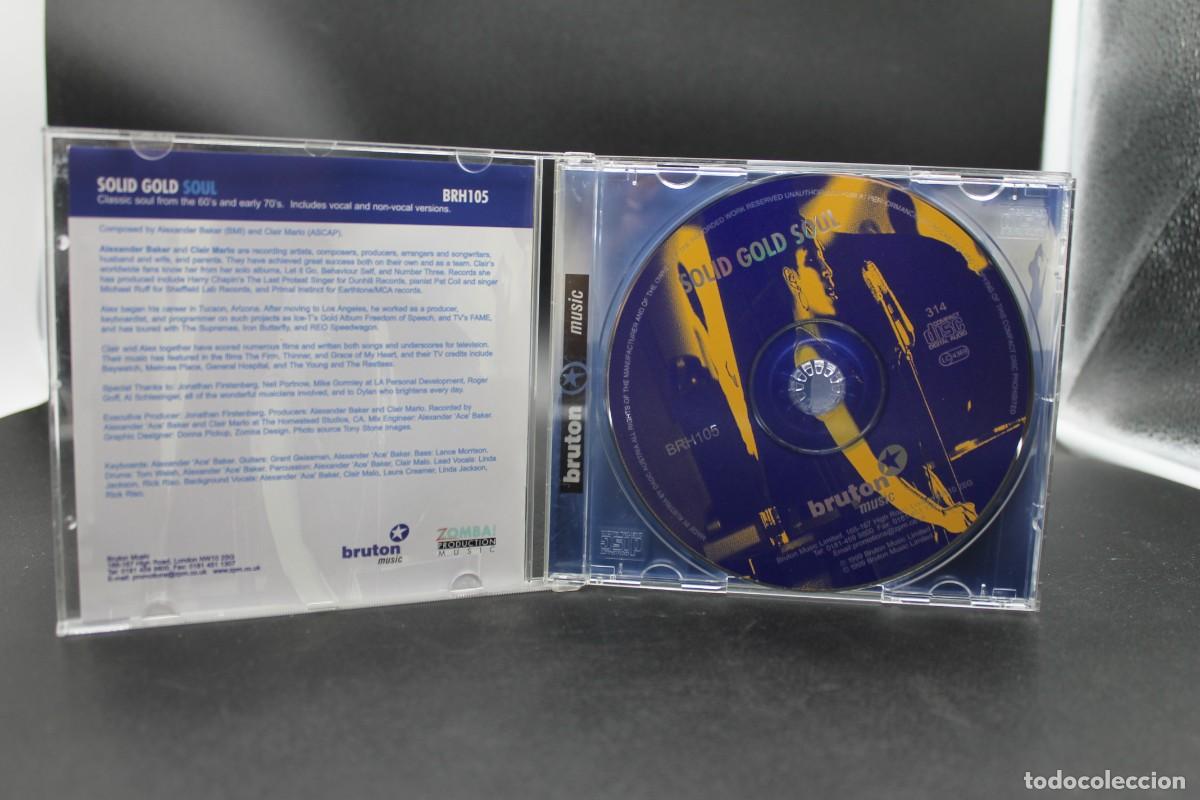 CDs de m&uacute;sica: SOLID GOLD SOUL BRUTON MUSIC CD - Foto 2