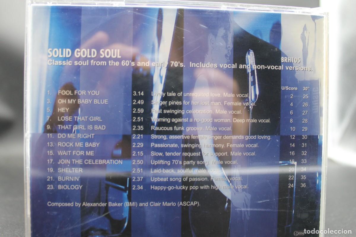 CDs de m&uacute;sica: SOLID GOLD SOUL BRUTON MUSIC CD - Foto 4