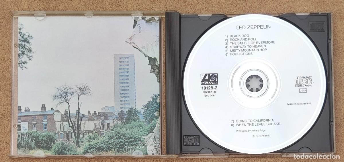 CDs de m&uacute;sica: LED ZEPPELIN - LED ZEPPELIN (CD) 1987 - 8 TEMAS - 80084-2 - SIN CODIGO DE BARRAS - Foto 2