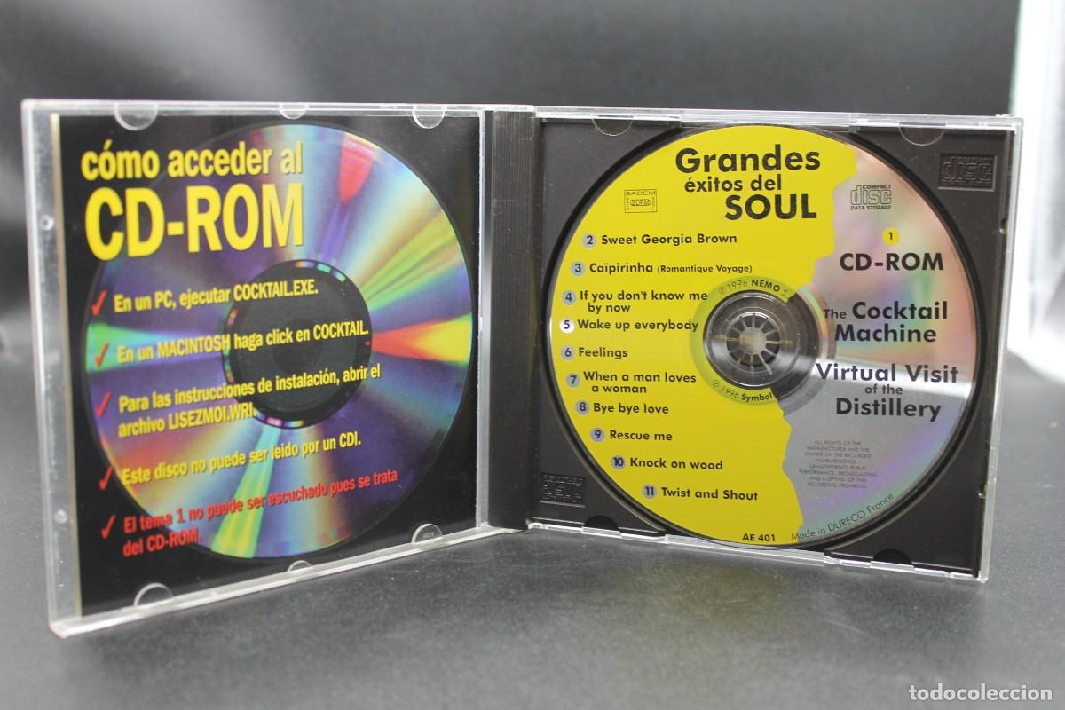 CDs de m&uacute;sica: GRANDES EXITOS DEL SOUL+CD-ROM COINTREAU - Foto 2