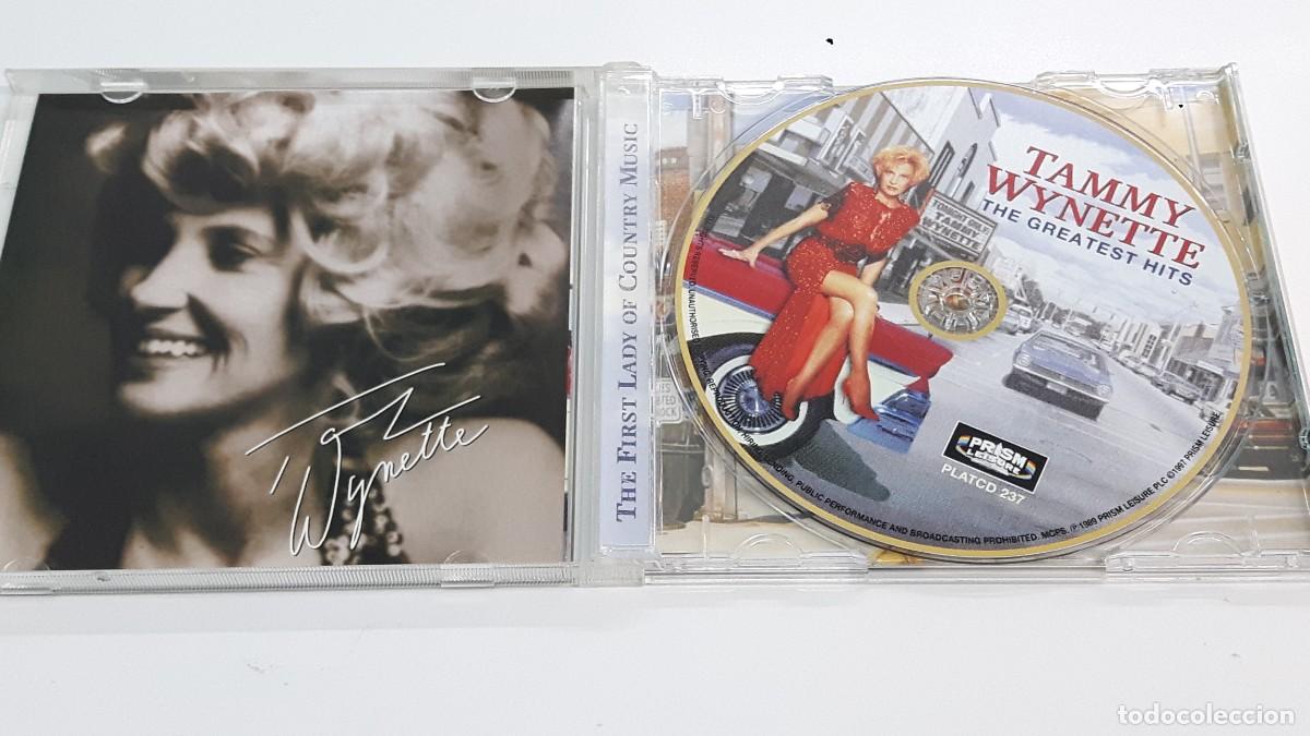 CDs de m&uacute;sica: CD TAMMY WYNETTE - THE GREATEST HITS - Foto 2