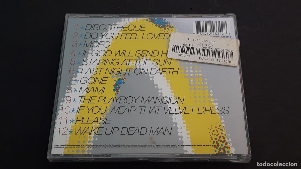 CDs de m&uacute;sica: CD U2 - POP - a&ntilde;o 1997 - cd - Foto 3