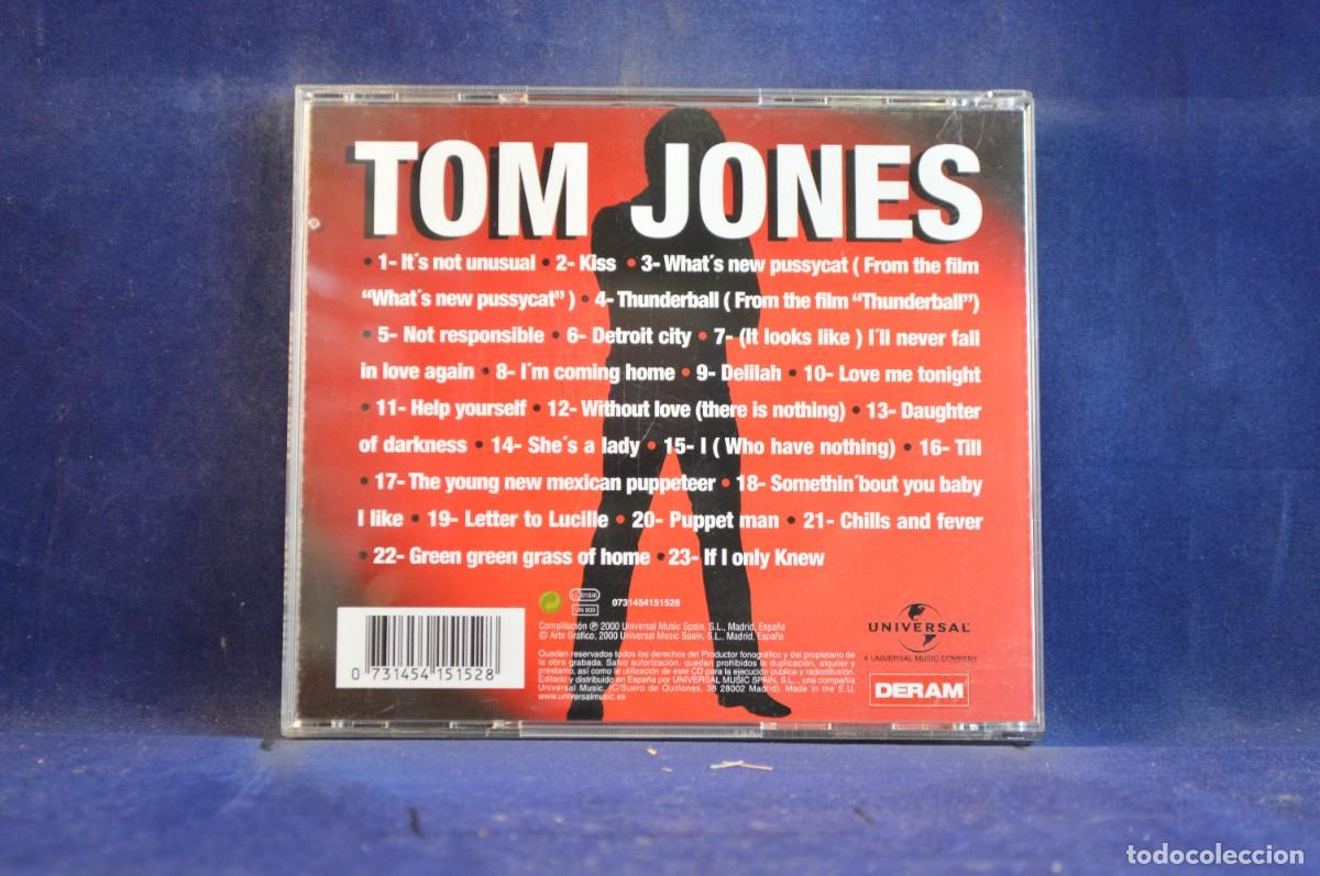 CDs de m&uacute;sica: TOM JONES &ndash; GOLD - GREATEST HITS - CD - Foto 2
