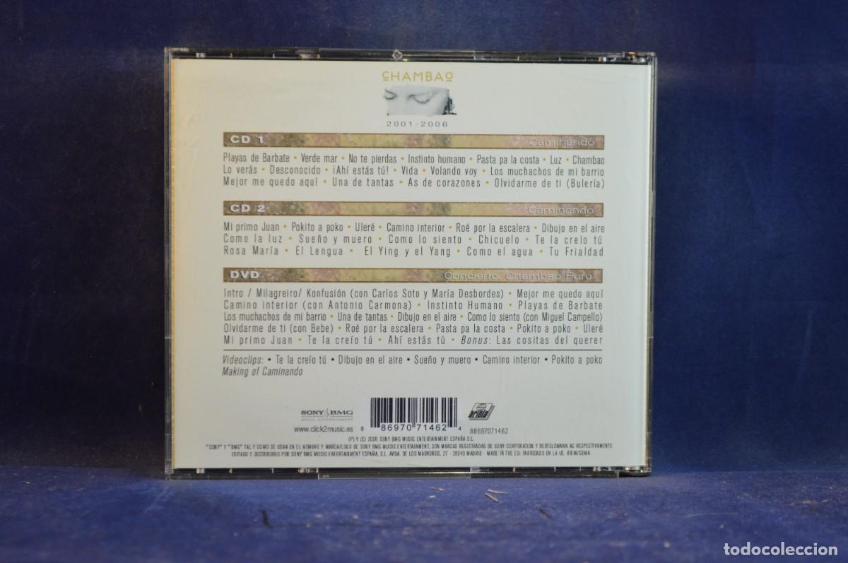 CDs de m&uacute;sica: CHAMBAO &ndash; CAMINANDO 2001 - 2006 - 2 CD - Foto 2