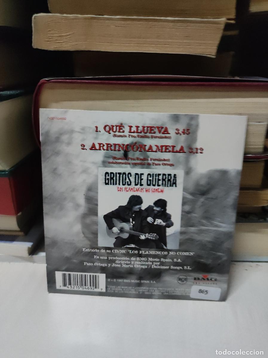 CDs de m&uacute;sica: Gritos de Guerra &ndash; Que Llueva - Foto 2