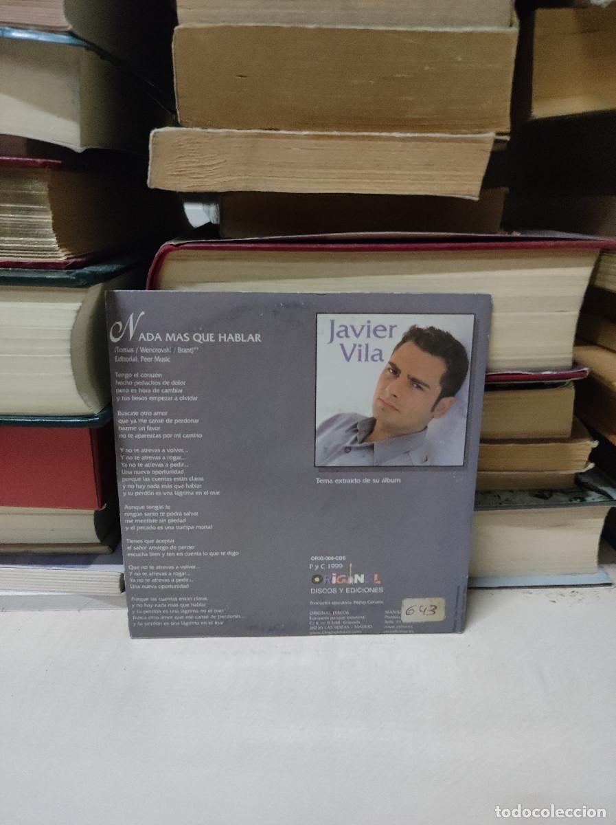 CDs de m&uacute;sica: Javier Vila &ndash; Nada M&aacute;s Que Hablar - Foto 2