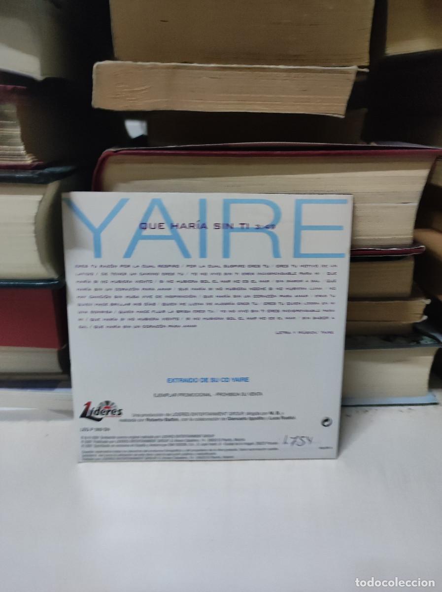 CDs de m&uacute;sica: YAIRE QUE HARIA SIN TI - Foto 2