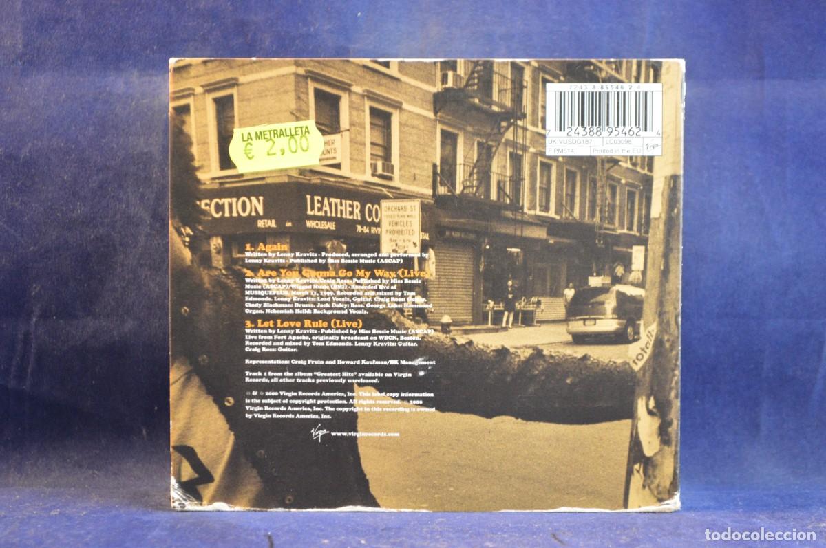 CDs de m&uacute;sica: LENNY KRAVITZ - AGAIN - CD SINGLE - Foto 2