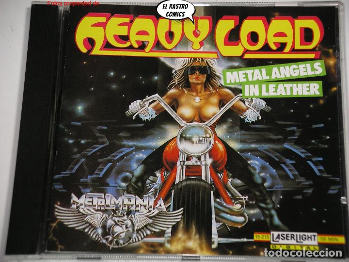 CD di Musica: Heavy Load, Metal Angels In Leather CD LaserLight MetalMania Series Germany 1991 DIF&Iacute;CIL muy buen es