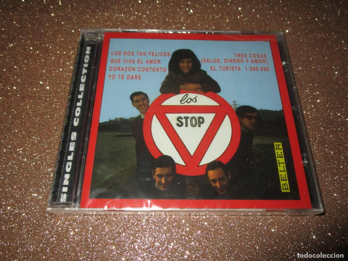 CDs de m&uacute;sica: LOS STOP ( SINGLES COLLECTION ) - CD - 32-765 - PRECINTADO - EL TURISTA - YO TE DARE ...