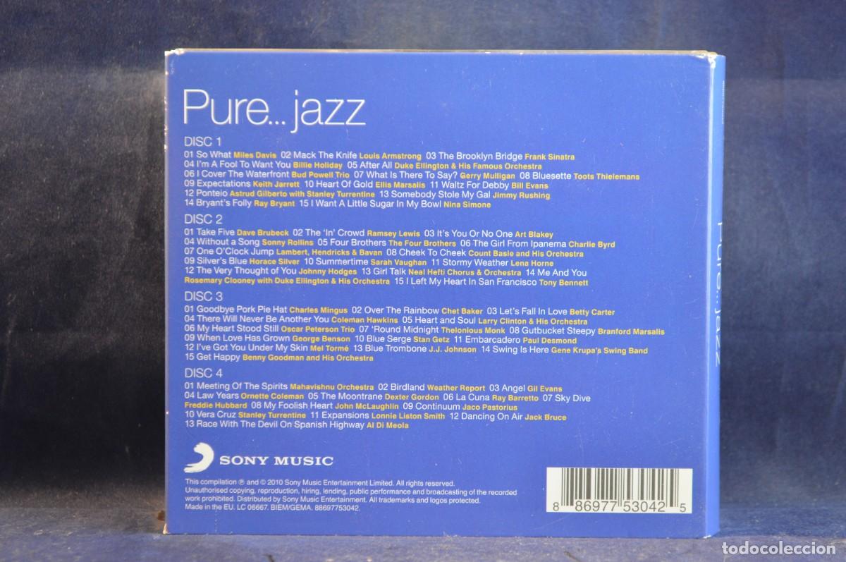CDs de m&uacute;sica: VARIOUS - PURE... JAZZ - 4 CD - Foto 2