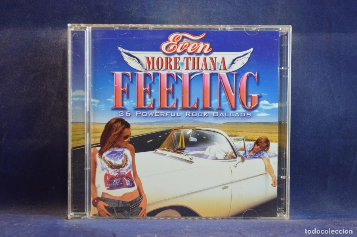 CDs de m&uacute;sica: VARIOUS - EVEN MORE THAN A FEELING - 2 CD - Foto 1
