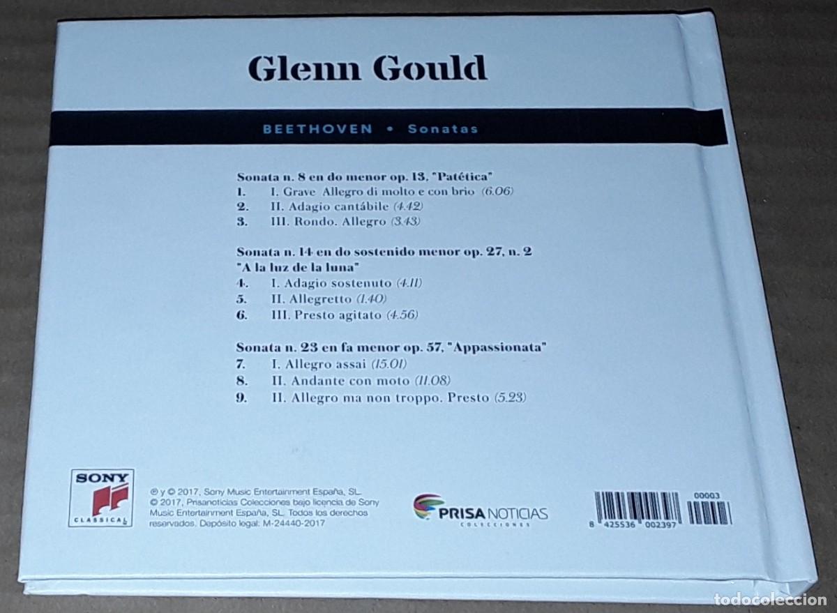 CDs de m&uacute;sica: CD - GLENN GOULD - BEETHOVEN - SONATAS - DIGIPACK - Foto 2