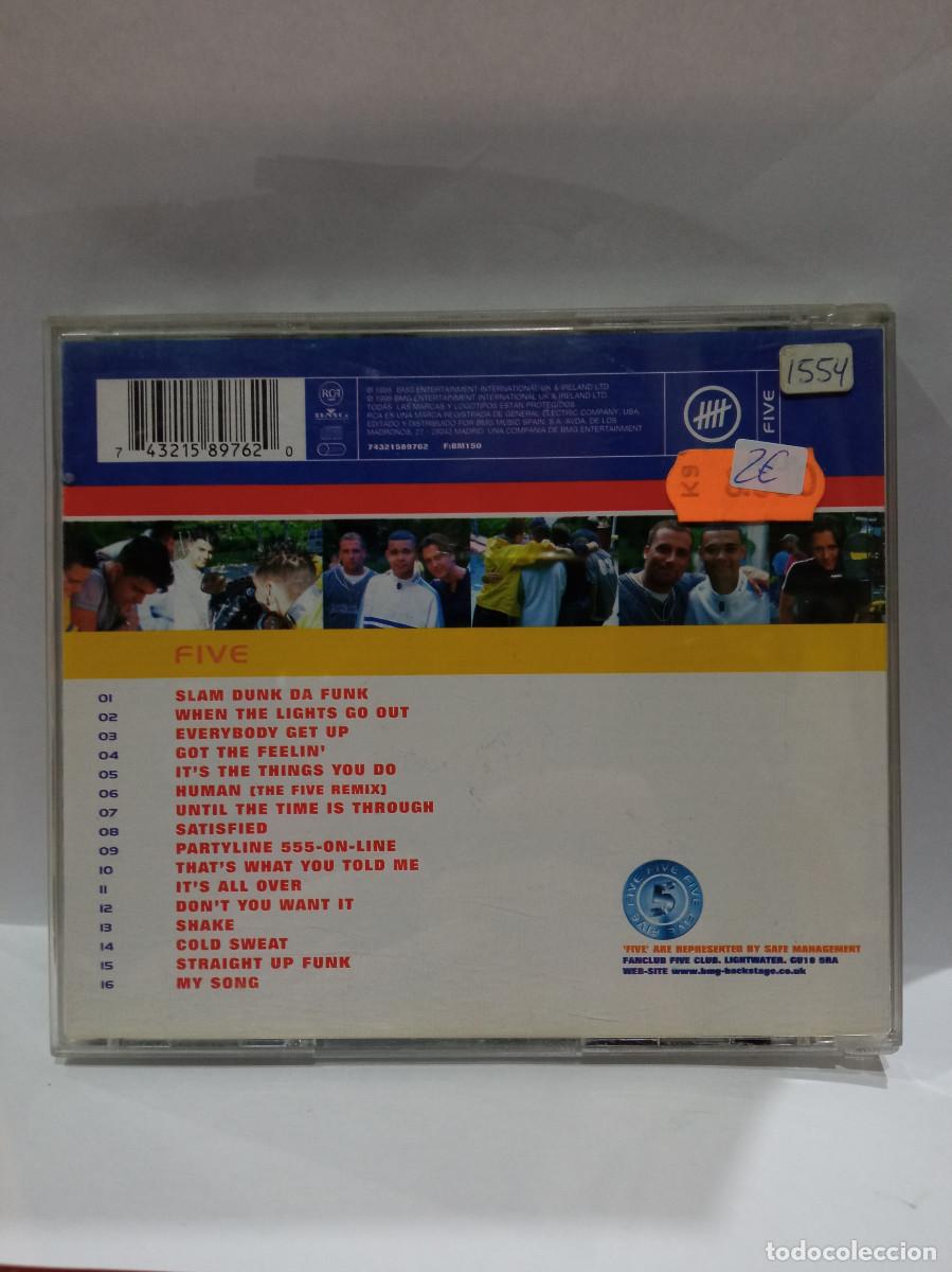 CDs de m&uacute;sica: Five - CD. RCA / BMG 1998. - Foto 2
