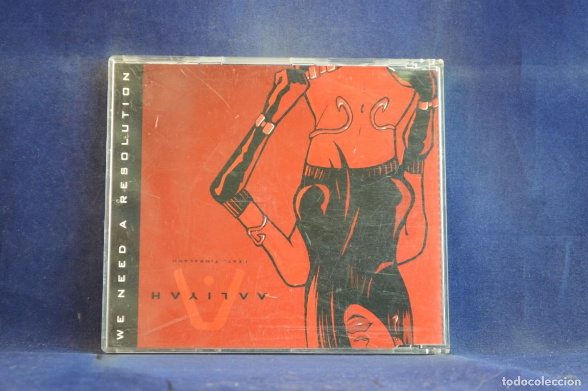 CDs de m&uacute;sica: AALIYAH FEATURING TIMBALAND &ndash; WE NEED A RESOLUTION - CD SINGLE - Foto 1