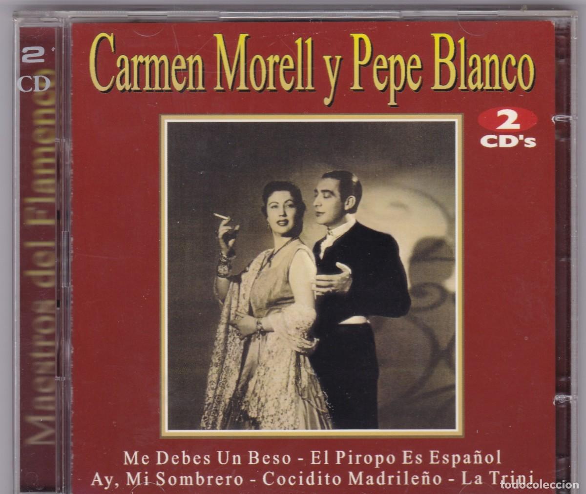 CDs de m&uacute;sica: CD CARMEN MORELL Y PEPE BLANCO, CD DOBLE - Foto 1