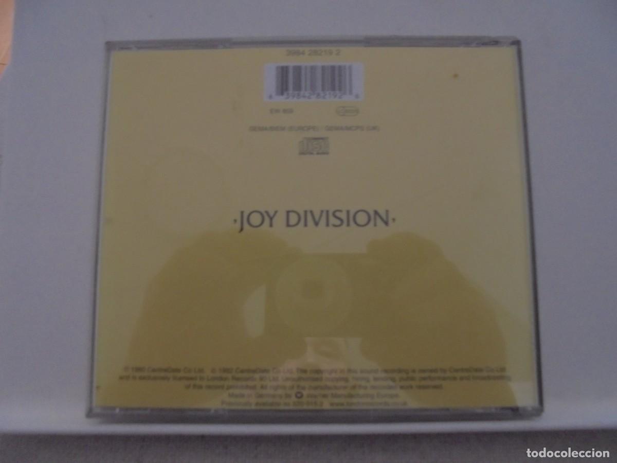 CDs de m&uacute;sica: JOY DIVISION. CLOSER. COMPACTO. - Foto 2