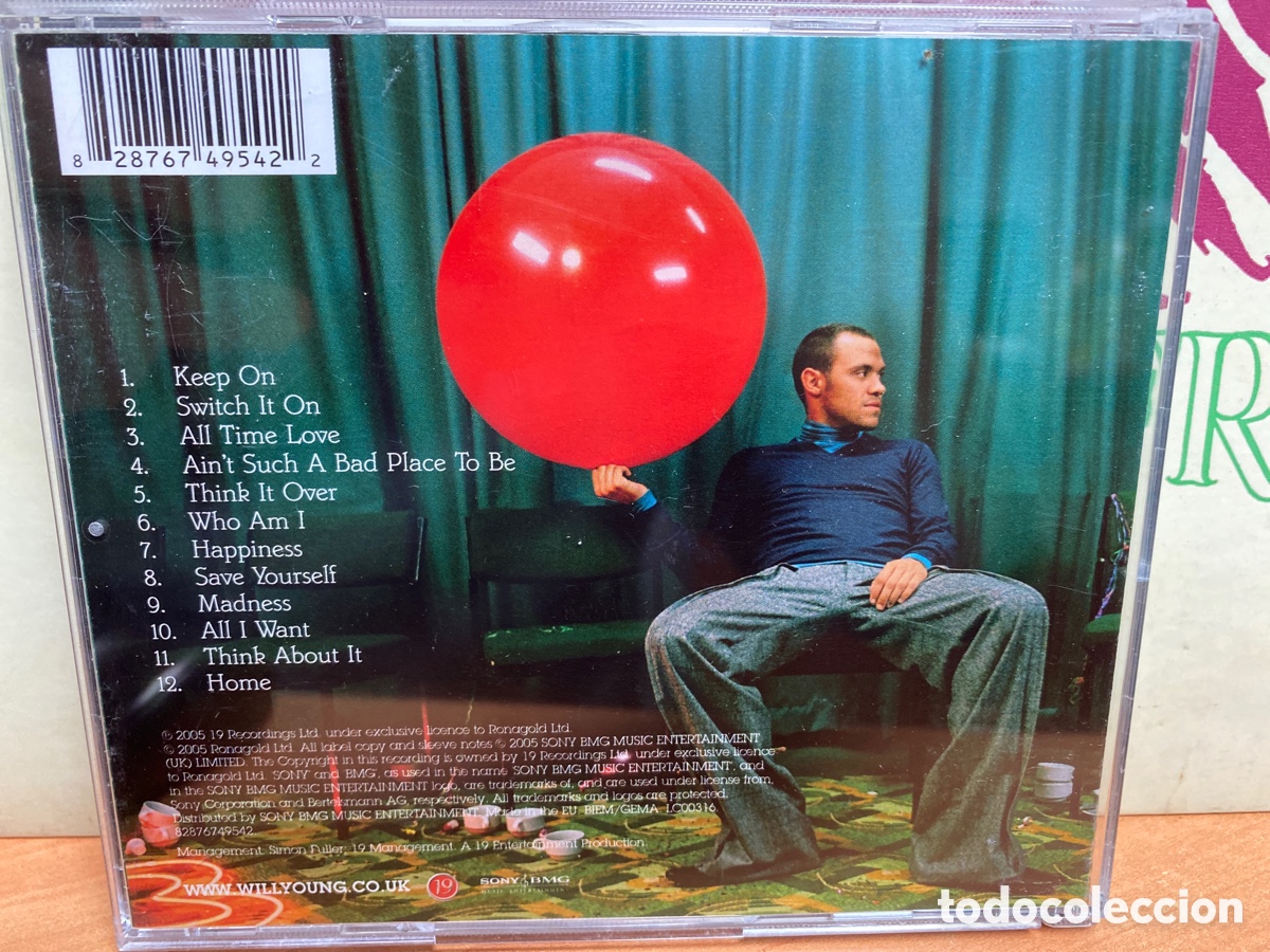 CDs de m&uacute;sica: Will Young - Keep On (CD, Album) - Foto 2