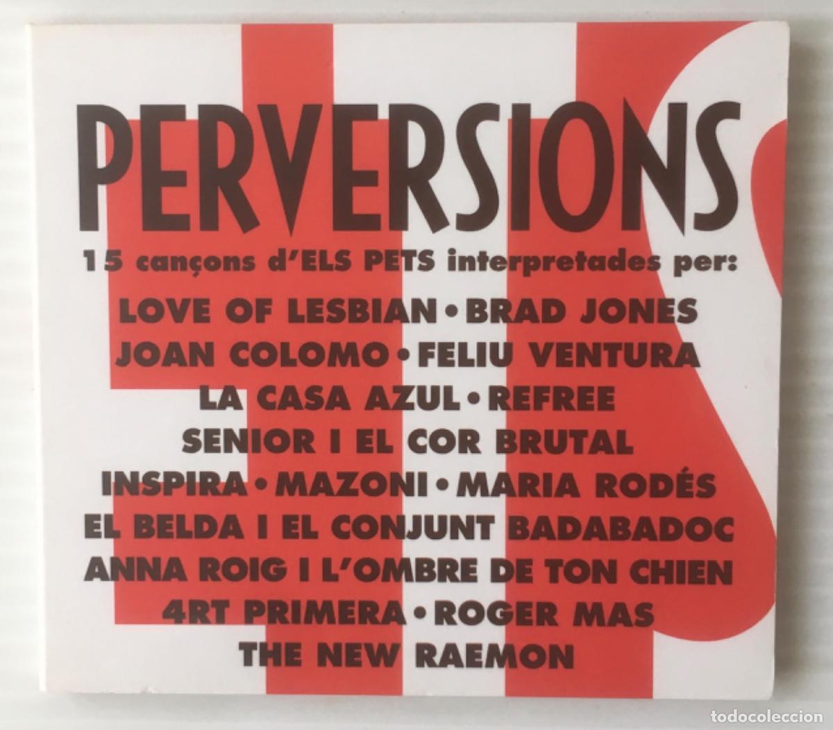 CDs de m&uacute;sica: PERVERSIONS. ELS PETS. CD VERSIONES. RGB. - Foto 1