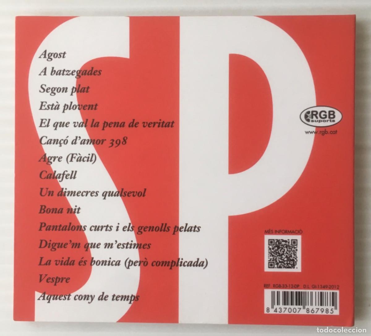 CDs de m&uacute;sica: PERVERSIONS. ELS PETS. CD VERSIONES. RGB. - Foto 2