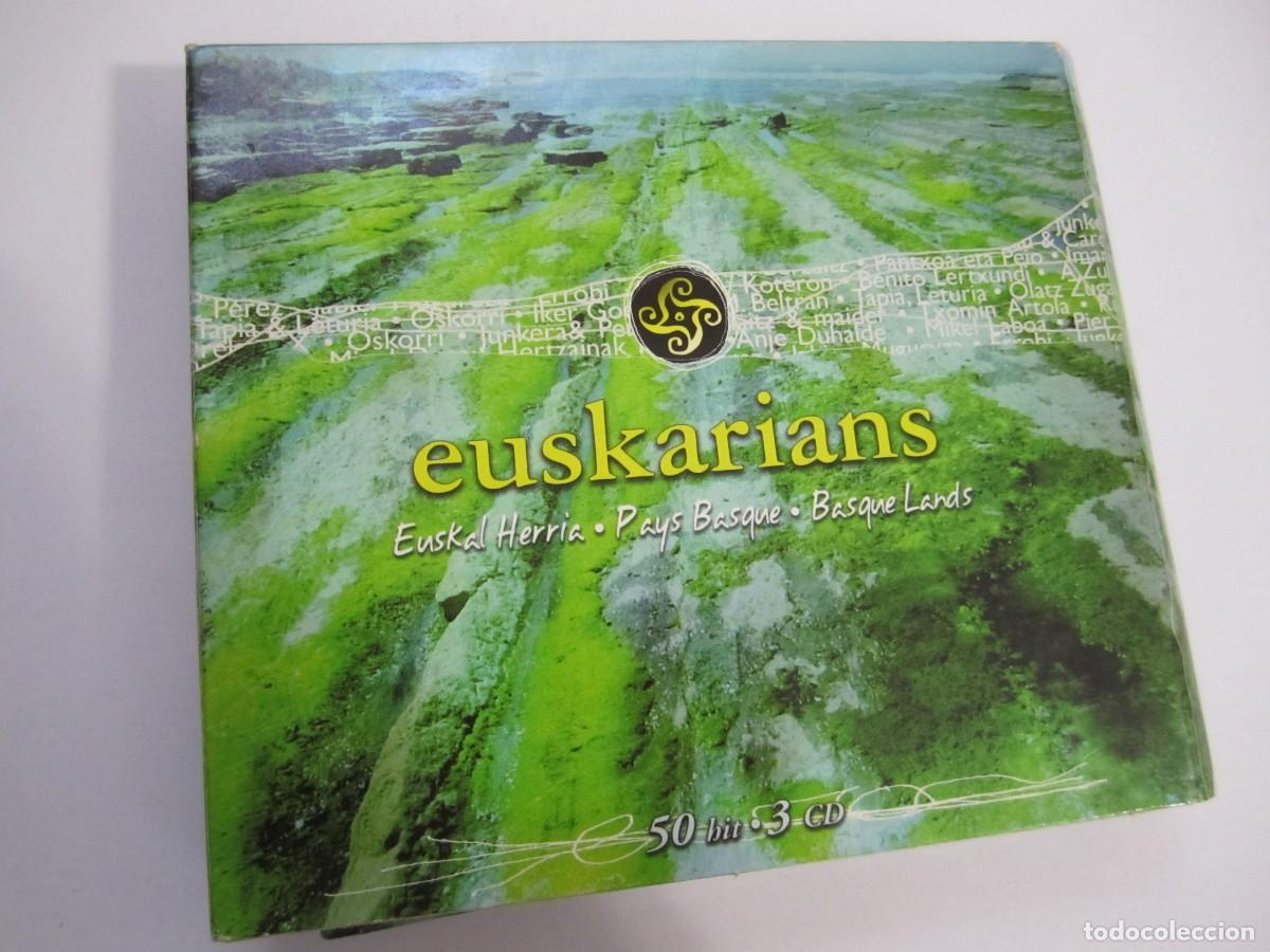 CDs de m&uacute;sica: triple cd euskarians, euskal herria, pays Basque, basque lands - Foto 1
