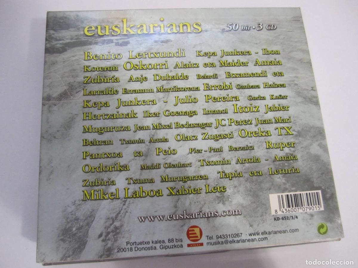 CDs de m&uacute;sica: triple cd euskarians, euskal herria, pays Basque, basque lands - Foto 6