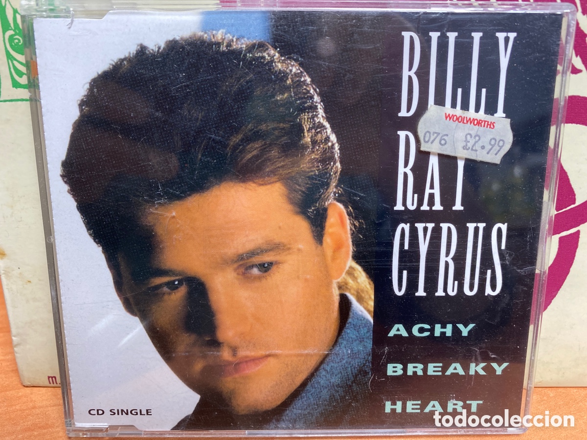 CDs de m&uacute;sica: Billy Ray Cyrus - Achy Breaky Heart (CD, Single) - Foto 1