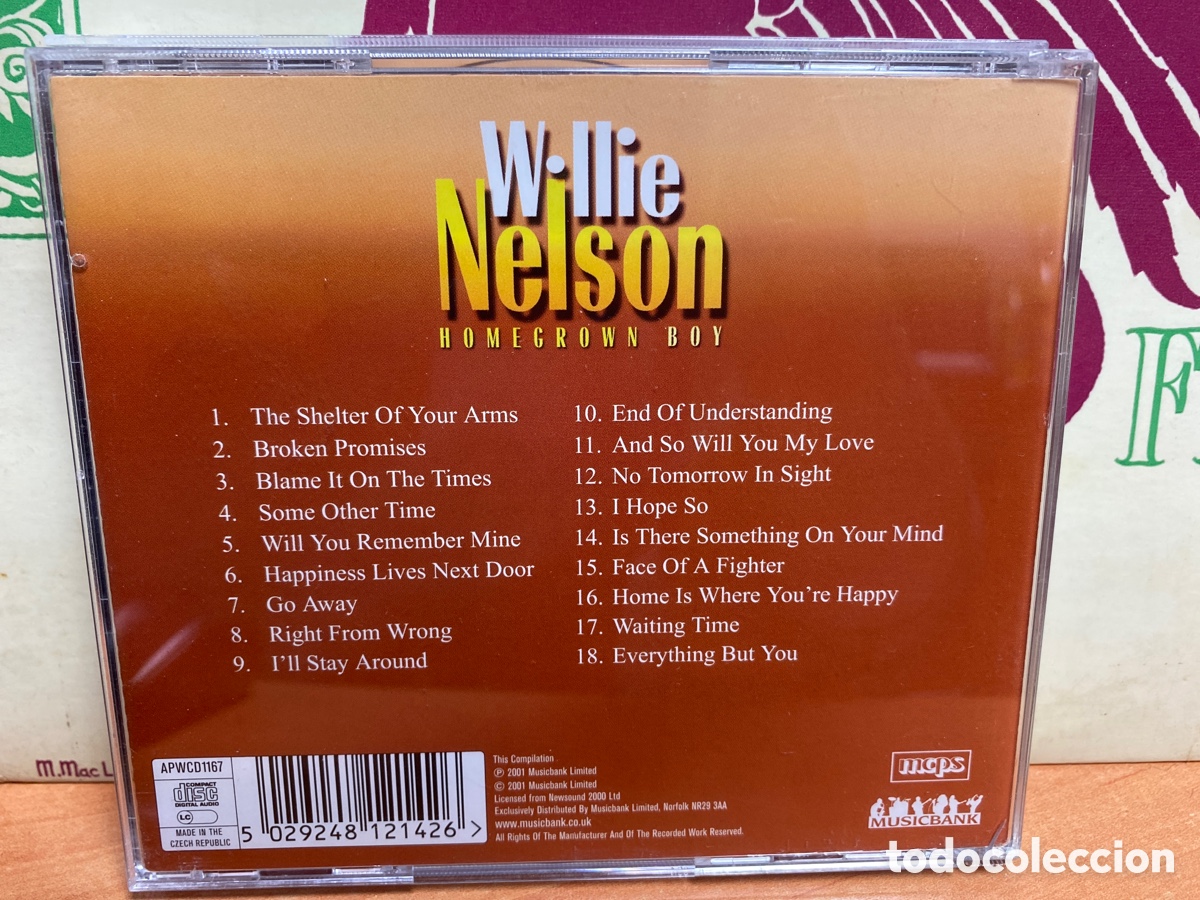 CDs de m&uacute;sica: Willie Nelson - Homegrown Boy (CD, Comp) - Foto 2