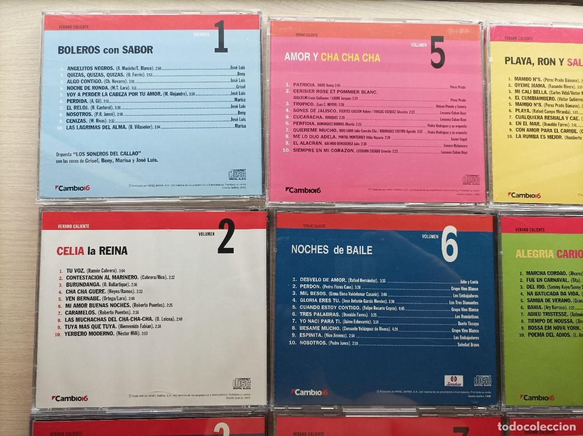 CDs de m&uacute;sica: Verano caliente. 16 CD - Foto 2