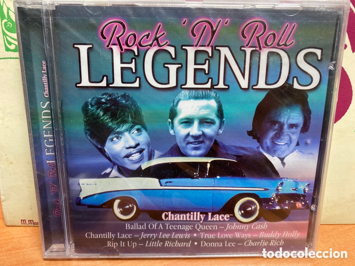 CDs de m&uacute;sica: Various - Rock N Roll Legends Chantilly Lace (CD, Comp) *Precintado* - Foto 1