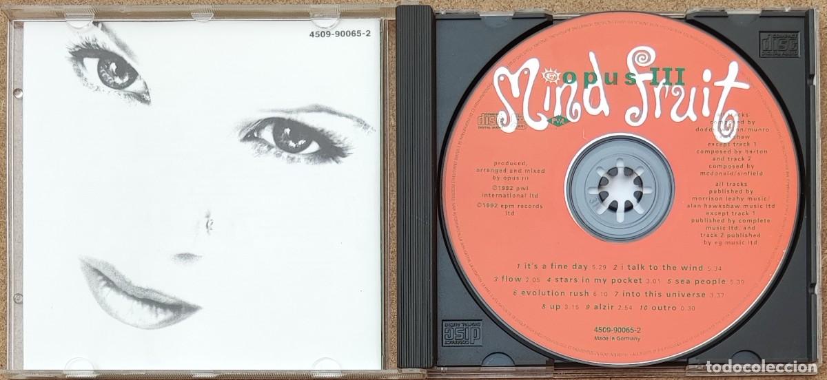 CDs de m&uacute;sica: OPUS III - MIND FRUIT (CD) 1992 - 10 TMAS - Foto 2
